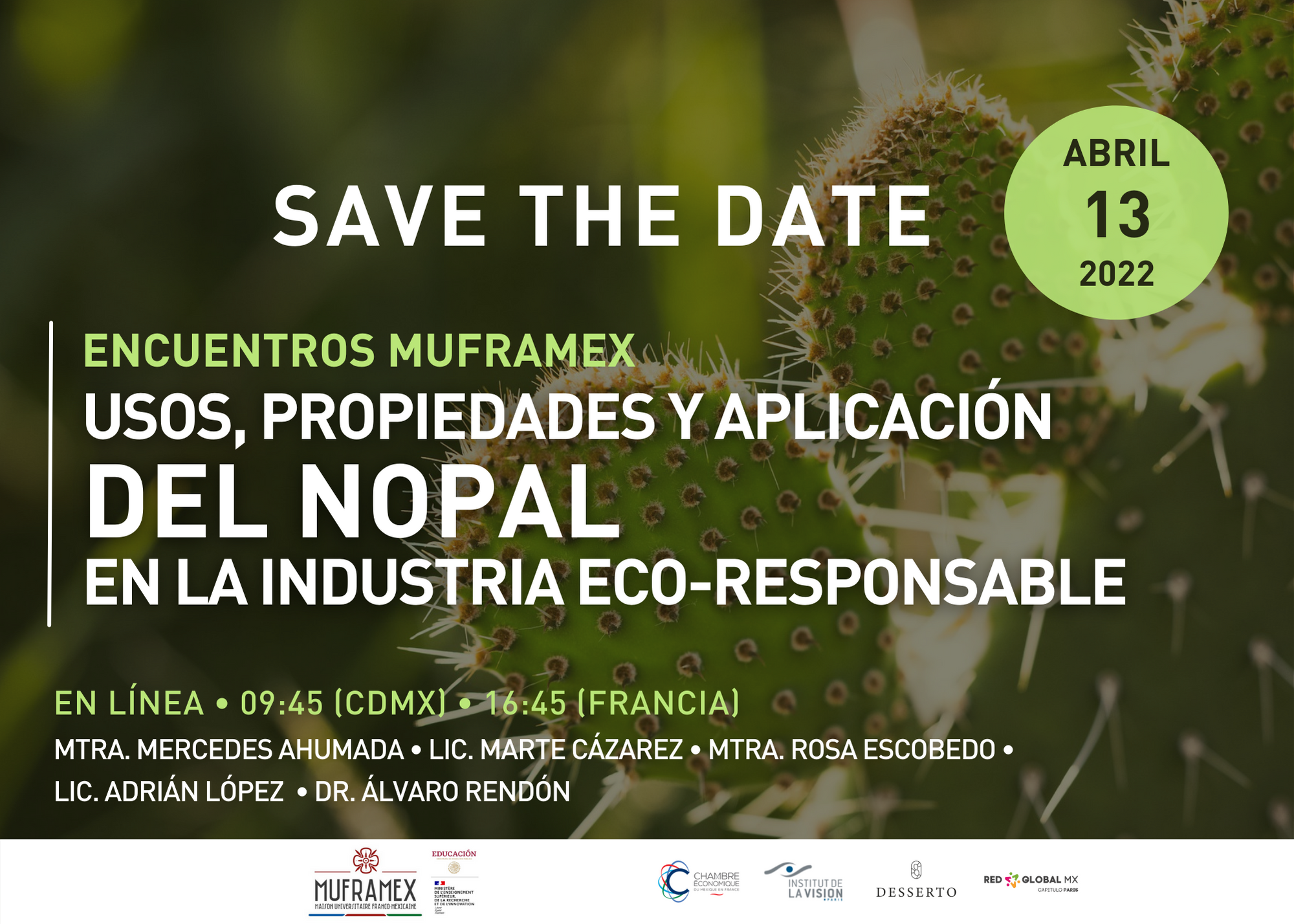 Savethedate-MUFRAMEX-Nopal-130422ES Savethedate-MUFRAMEX-Nopal-130422ES